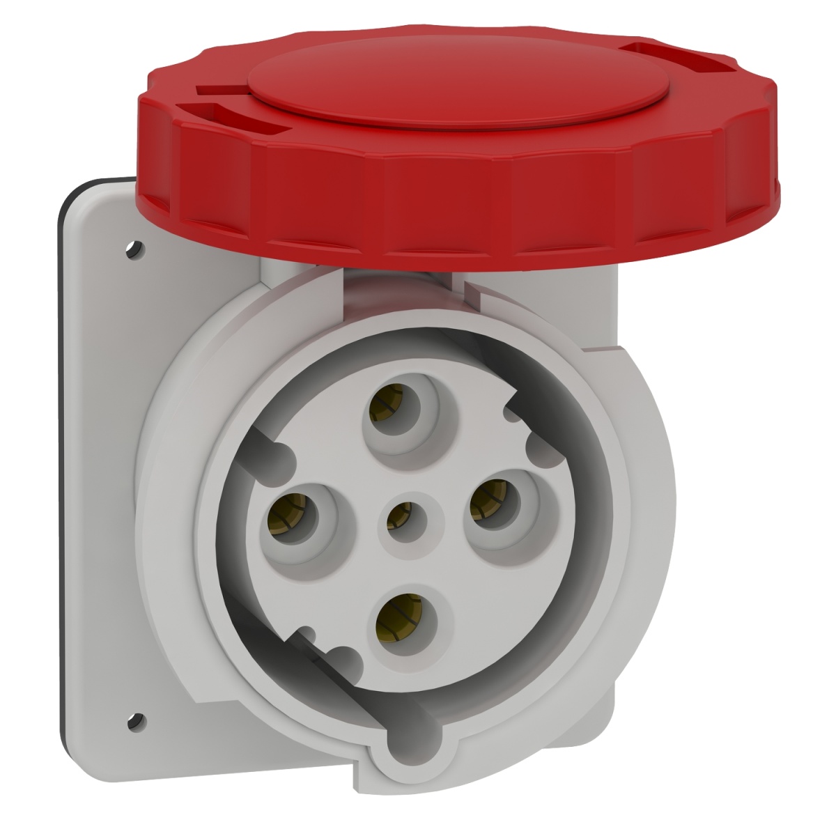 PratiKa industrial socket - 63 A - 3P  E - 380...415 V AC - IP67