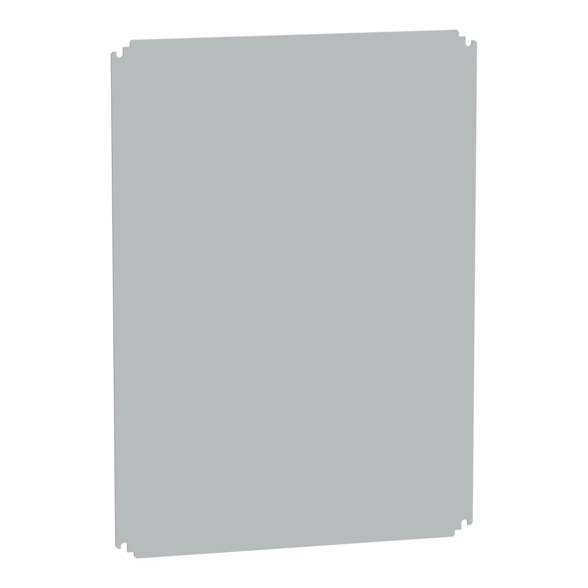 Insulating mounting plate for enclosure H800xW600mm made of polyester
