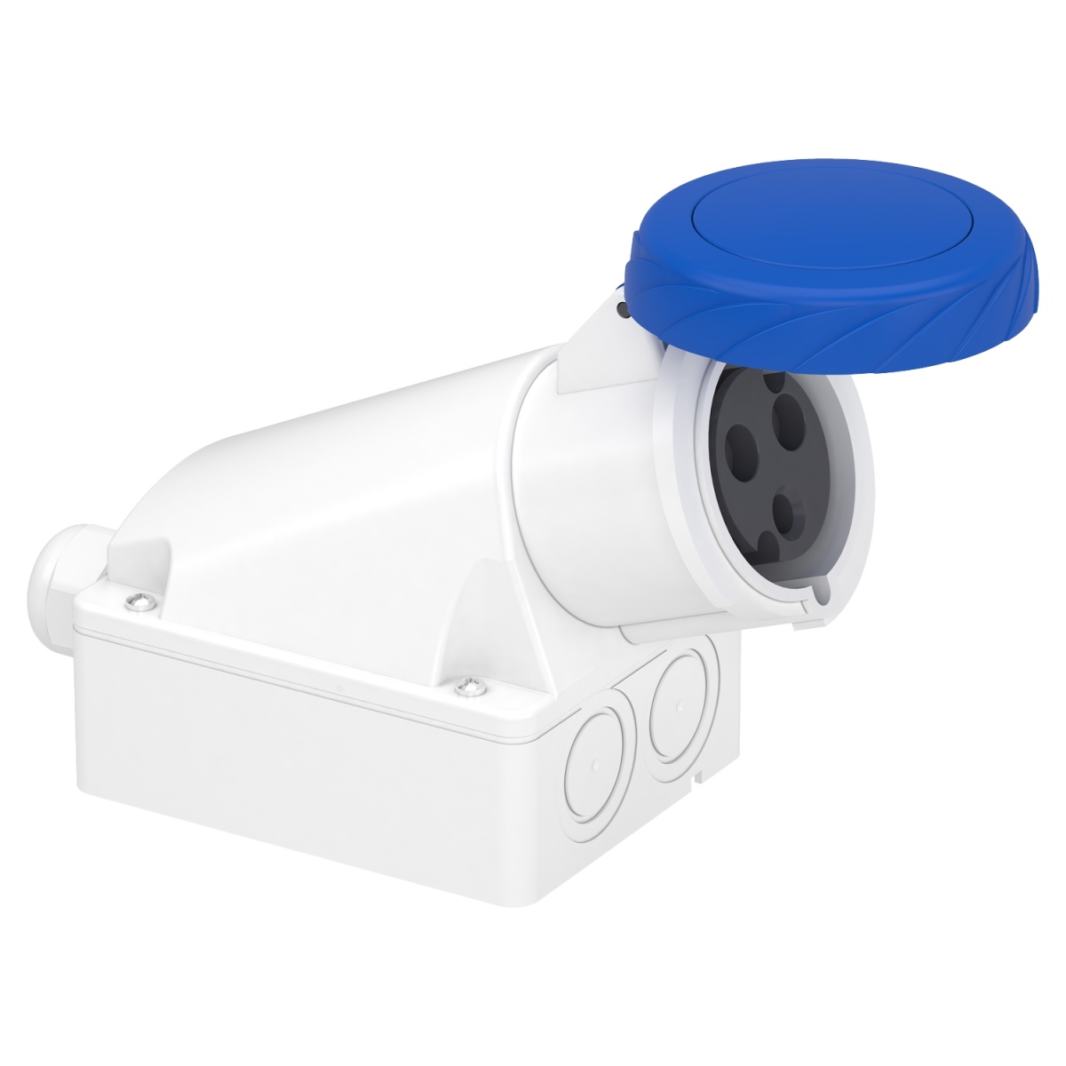 PratiKa industrial socket - 32 A - 2P  E - 200...250 V AC - IP67