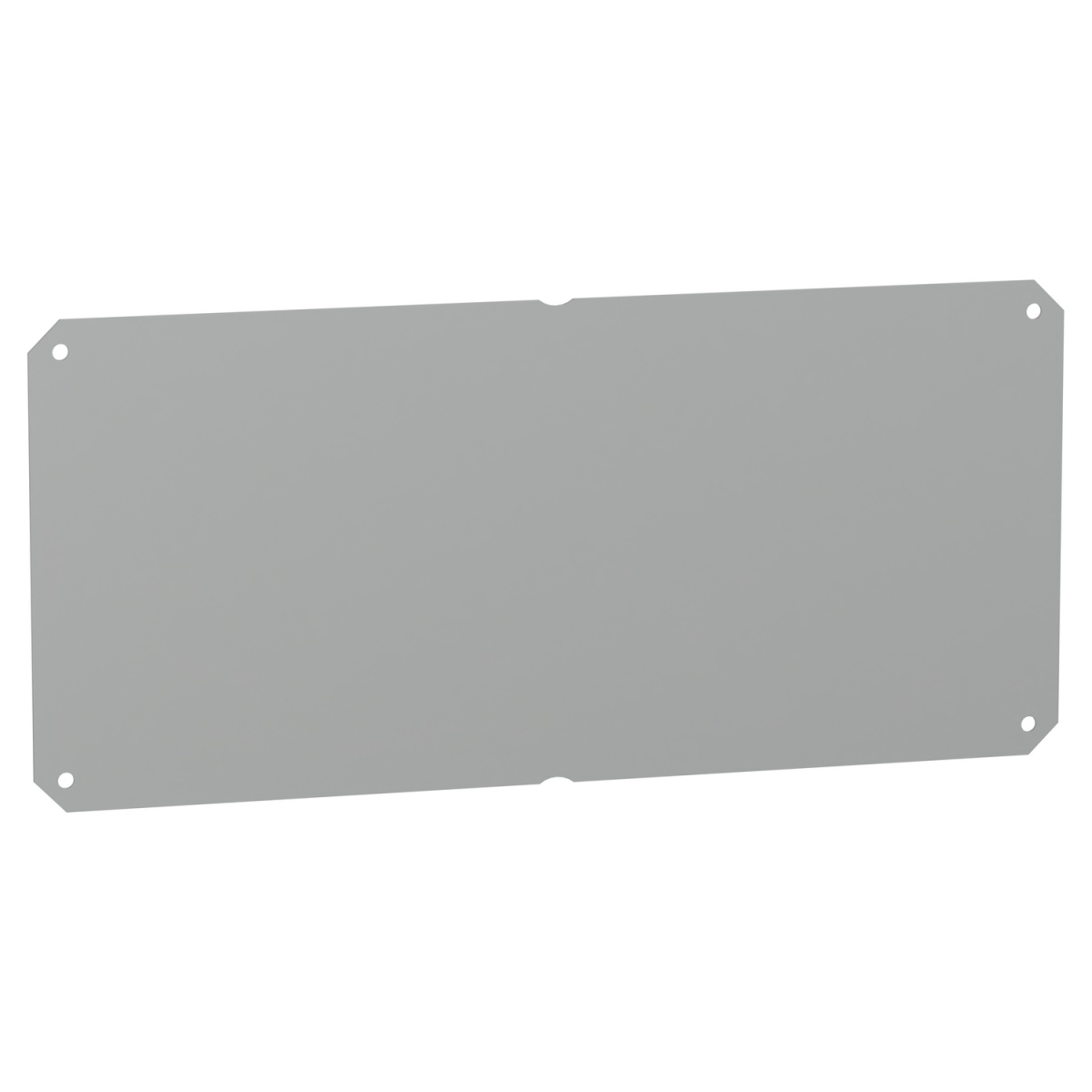 Metallic mounting plate for PLS box 27x54cm