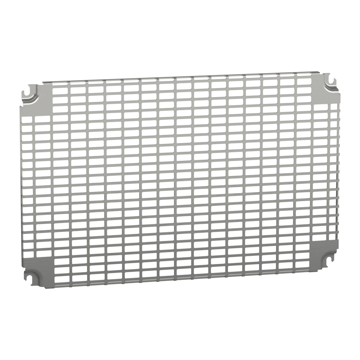 Monobloc perforated plates H400xW600mm with universal perforations 11x26mm