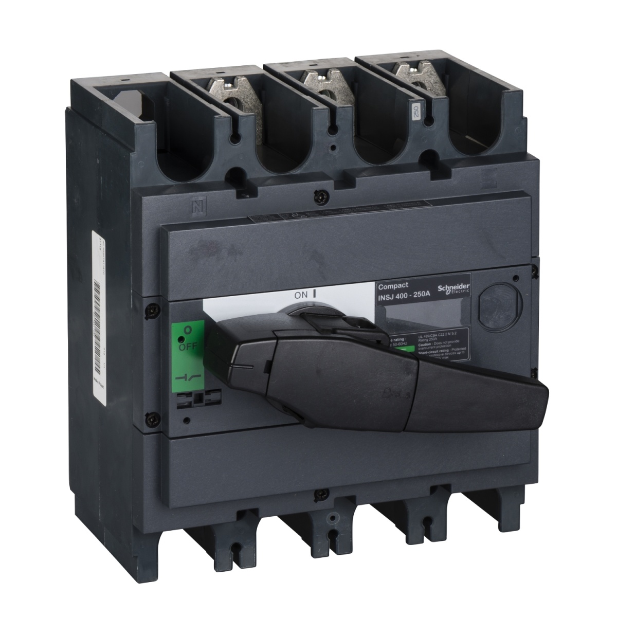 ComPacT INSJ400, 250A, 3 Polos