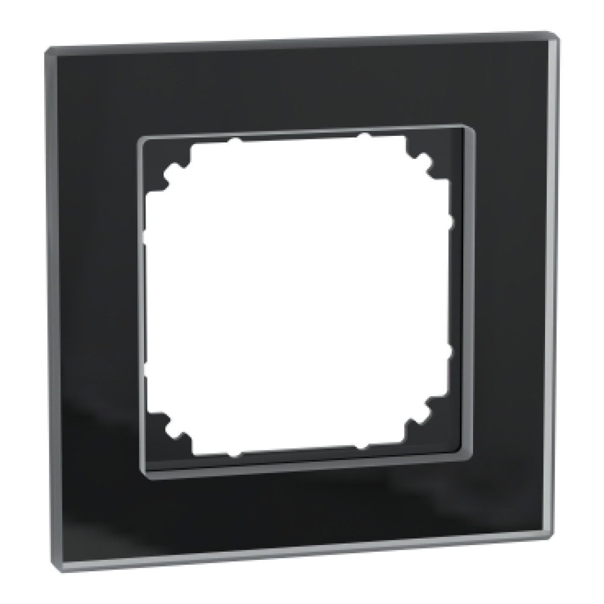 Quadro, vidro do Merten M-Plan, 1 elemento, preto onyx