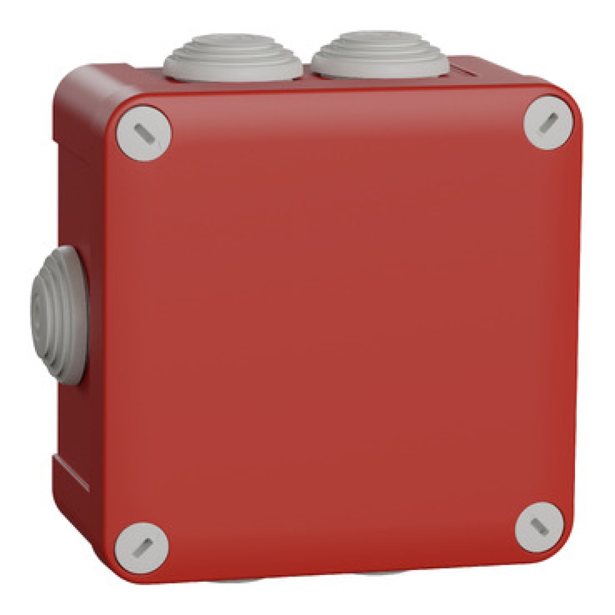 Mureva BOX - security junction box - 7 grommets Ø25 - 105x105x55 mm