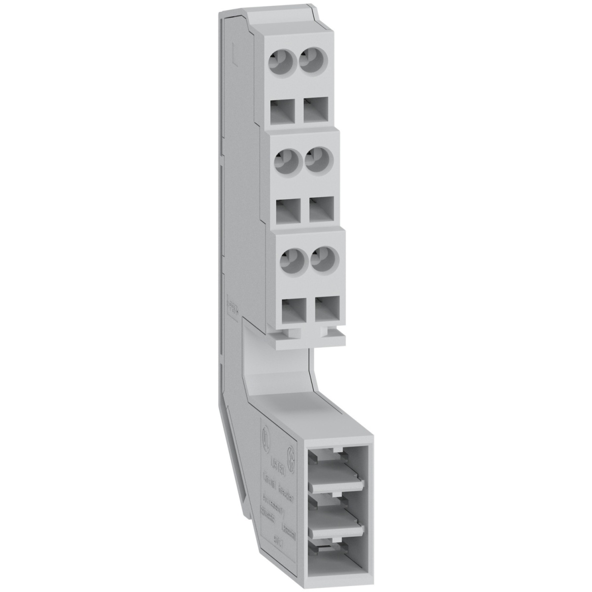 3 wires terminal block - 1 part - for Masterpact MTZ1 drawout