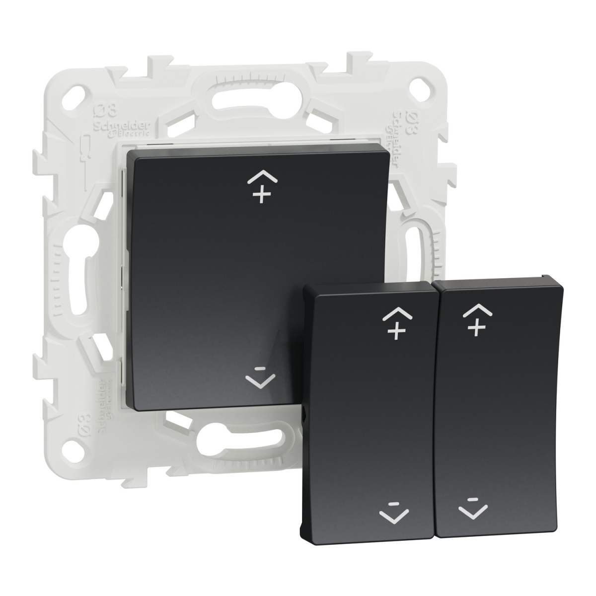 Nova Unica - Interruptor sem fios Wiser - Antracite