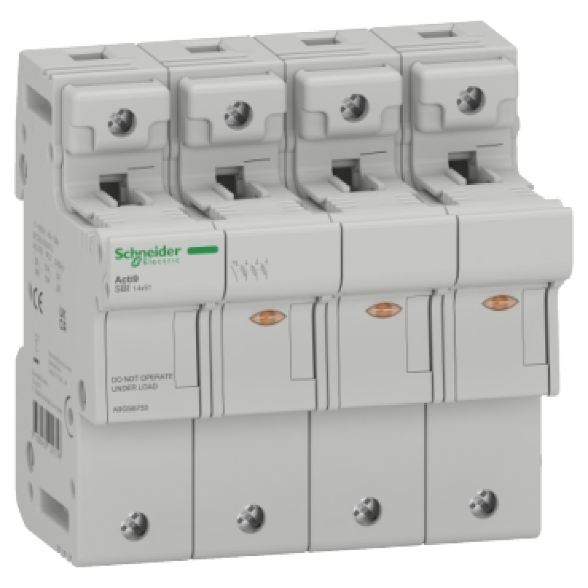 Porta Fusível  SBI - 3PN - 50A - 14 x 51mm