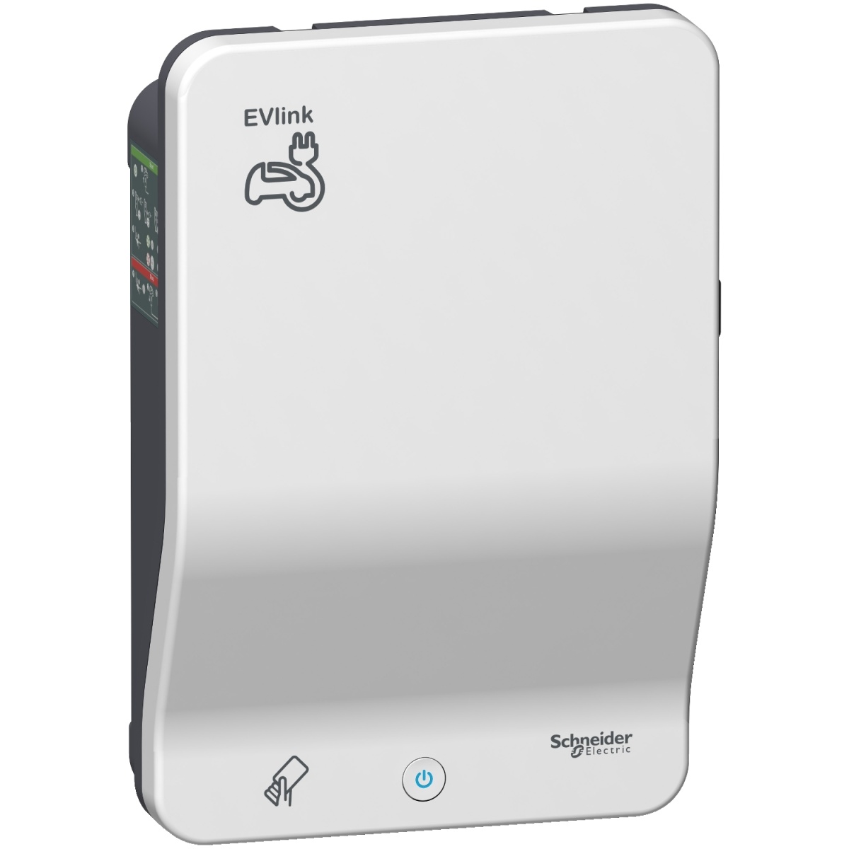 Carregador Veicular EVlink Smart Wallbox - 22 kW - T2S  Tomada Doméstica 10A - RFID