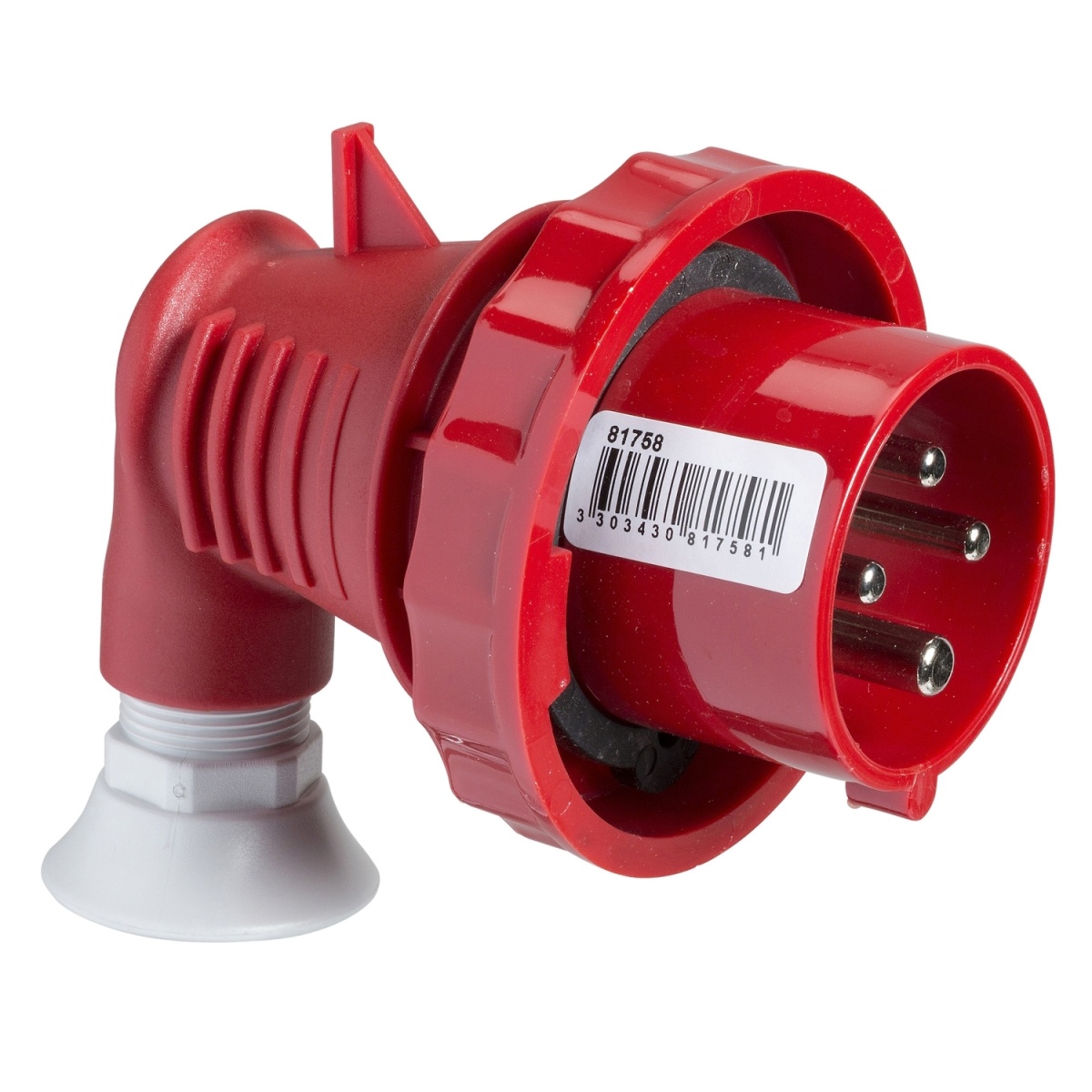 PratiKa wander plug - angled - 16 A - 3P  N  E - 380...415 V AC - IP67