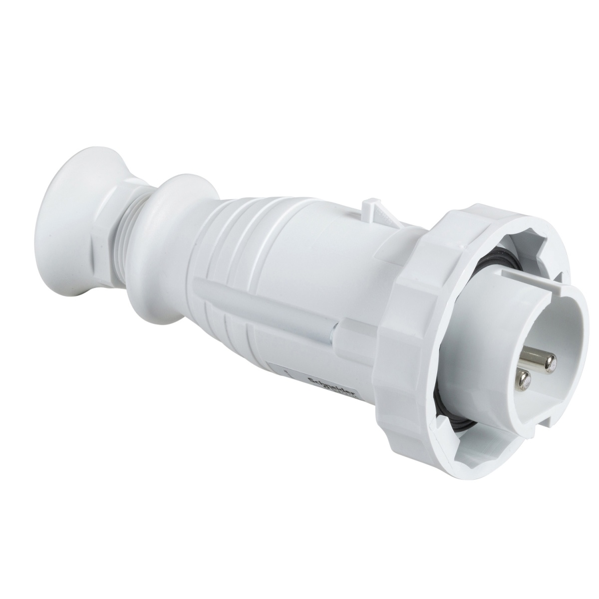 PratiKa wander plug - straight - 32 A - 2P - 20...25 V DC - IP67