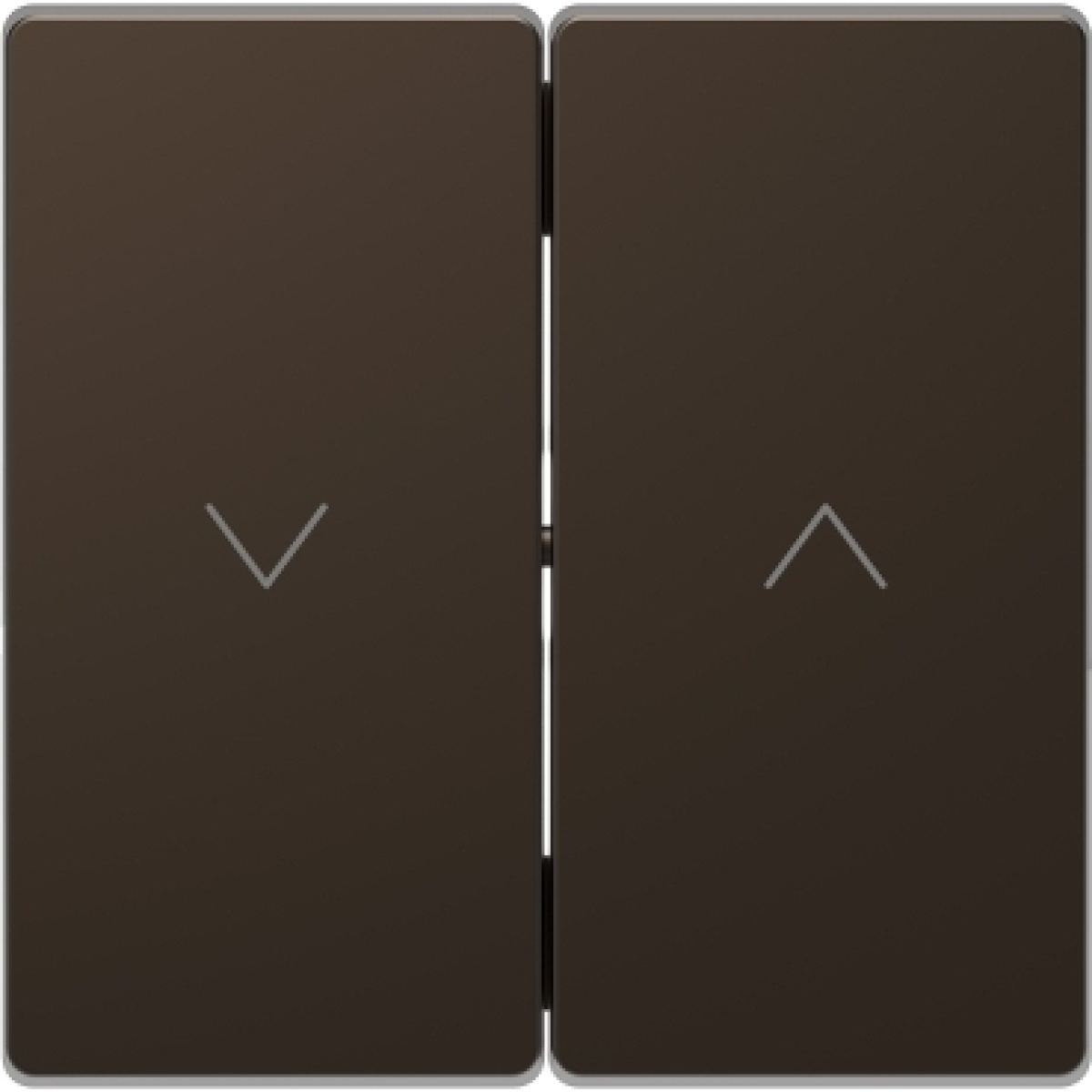 D-Life - Tecla para comandos de estores - Metal mocca