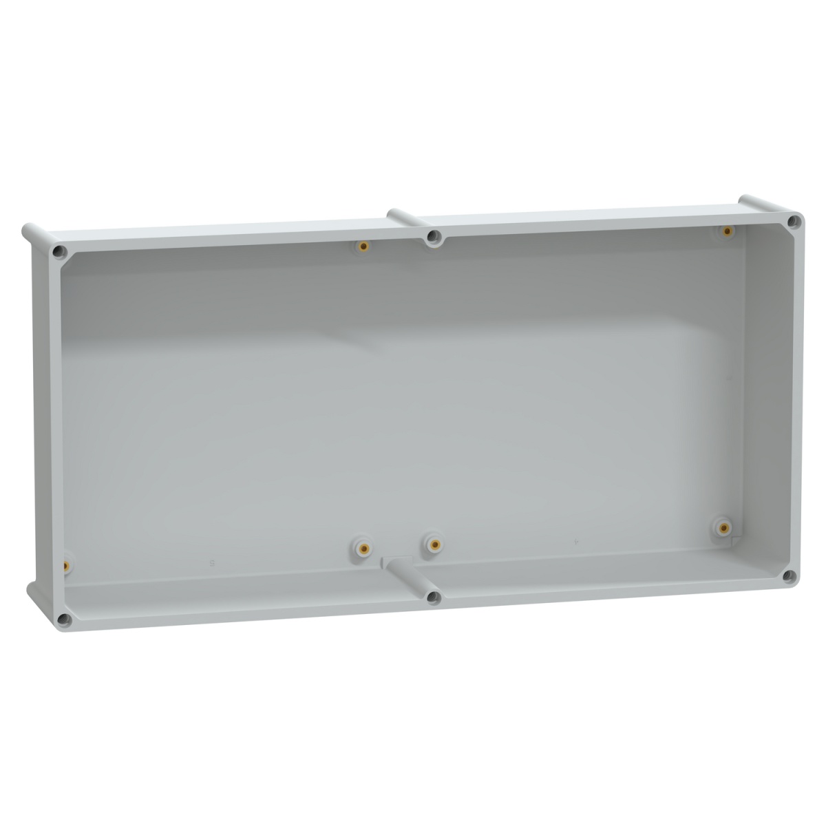 Polyester rear part of PLS box 36x72x13.5cm