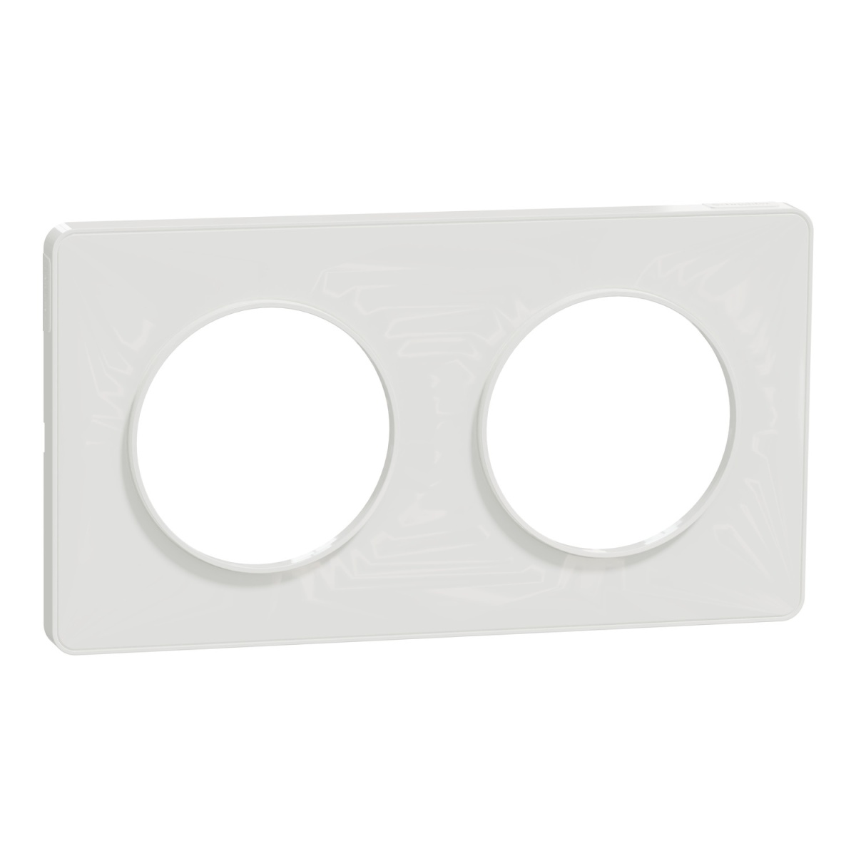 Odace Touch - Quadro vert.horiz. 2 elementos - BrancoBranco