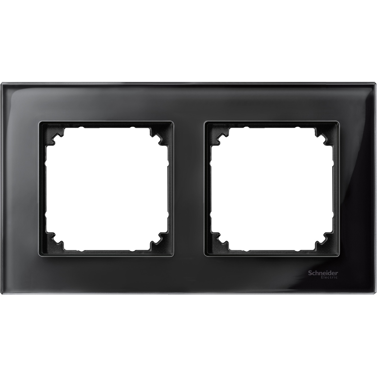 M-Elegance - Quadro 2 elementos - Vidro negro