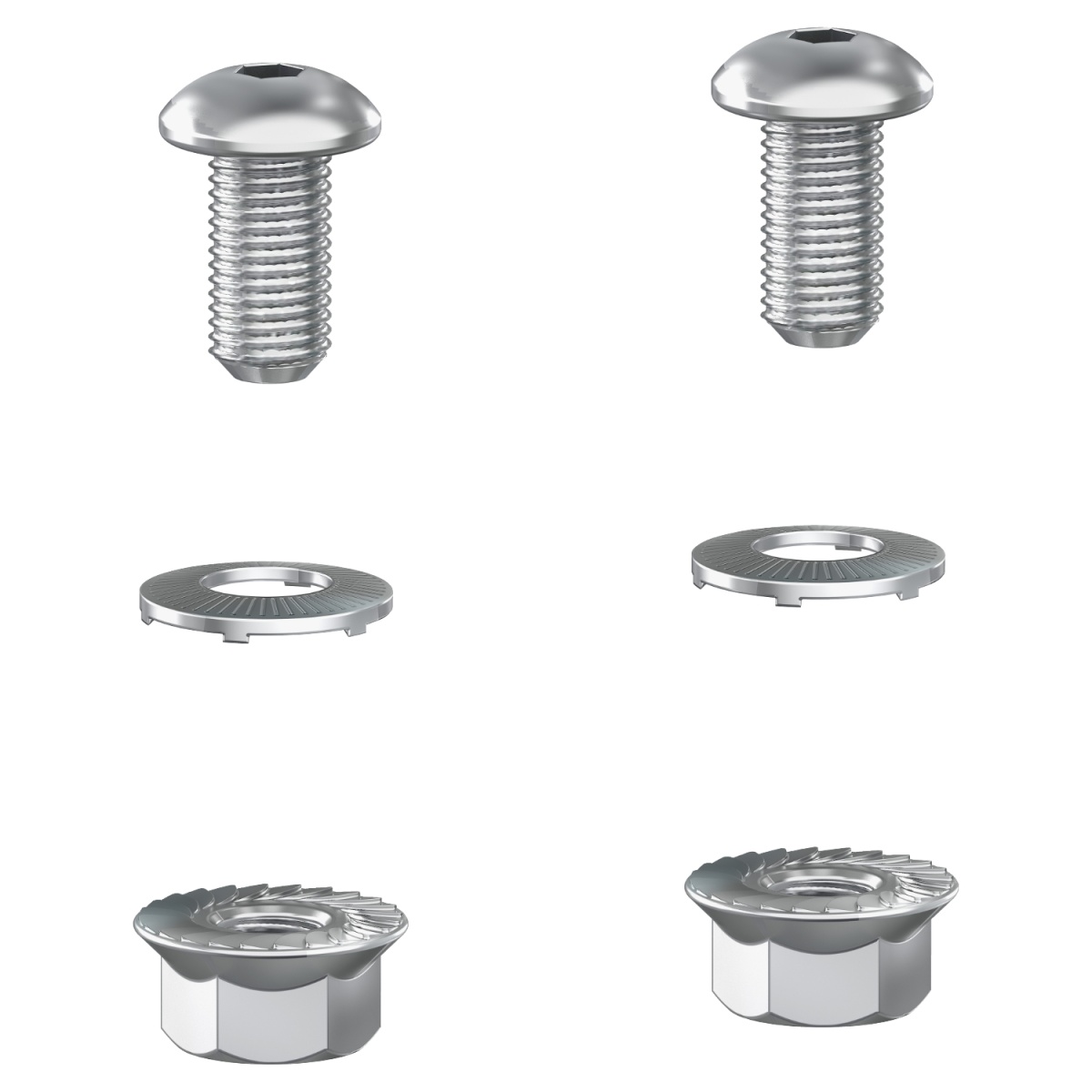 Spacial SF 6G - Fixing hardware bag for plinth coupling