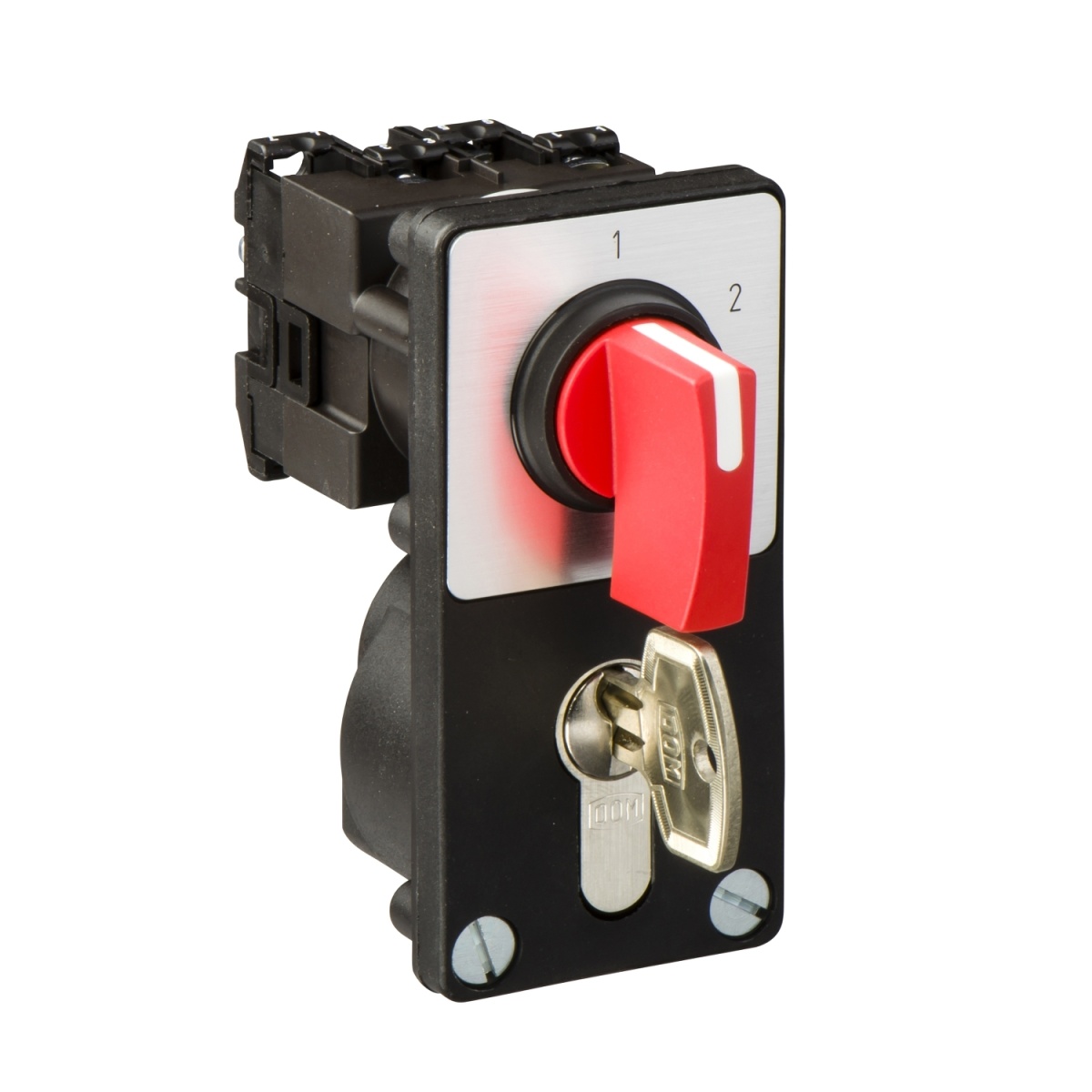Comutador veio - 1 pole - 60 - 12 a -  vermelho