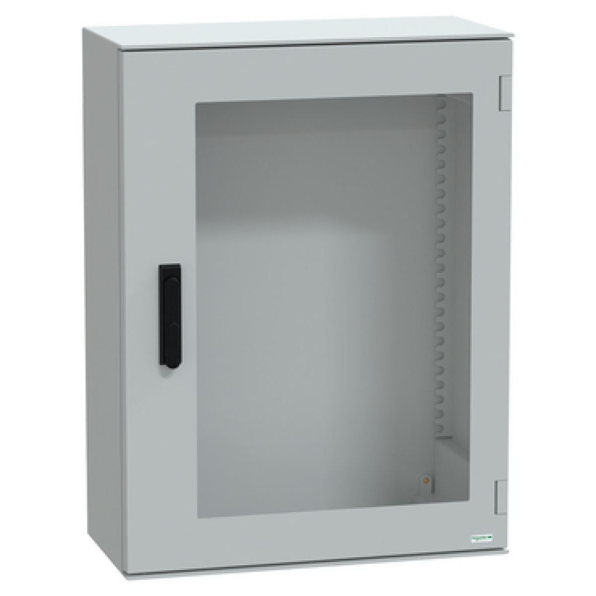 wall-mounting encl. polyester monobloc IP66 847x636x300mm 3p.lock glazed door