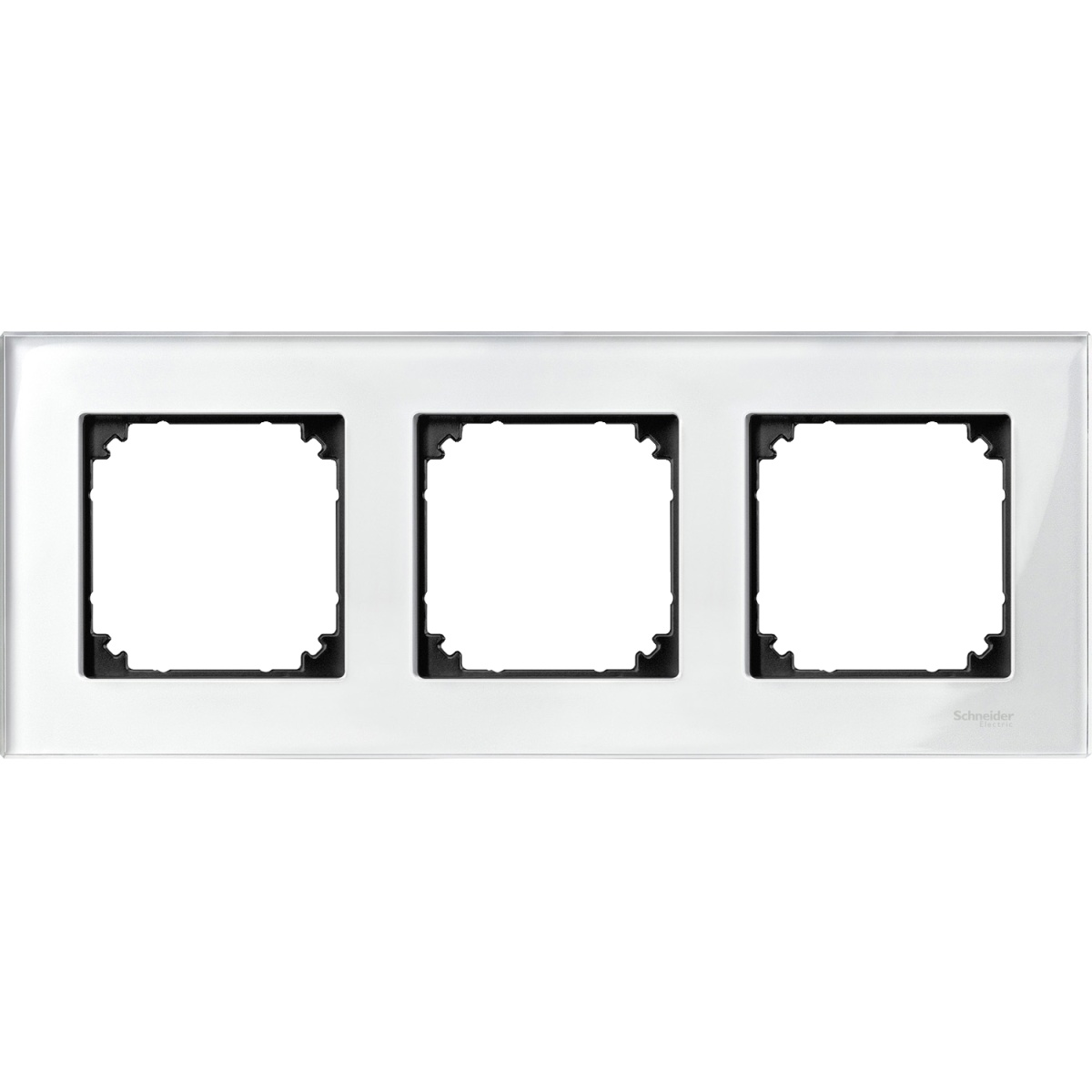 M-Elegance - Quadro 3 elementos - Vidro branco brilhante