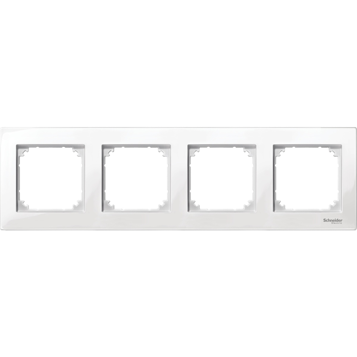 M-Plan -  Quadro 4 elementos Branco Brilhante