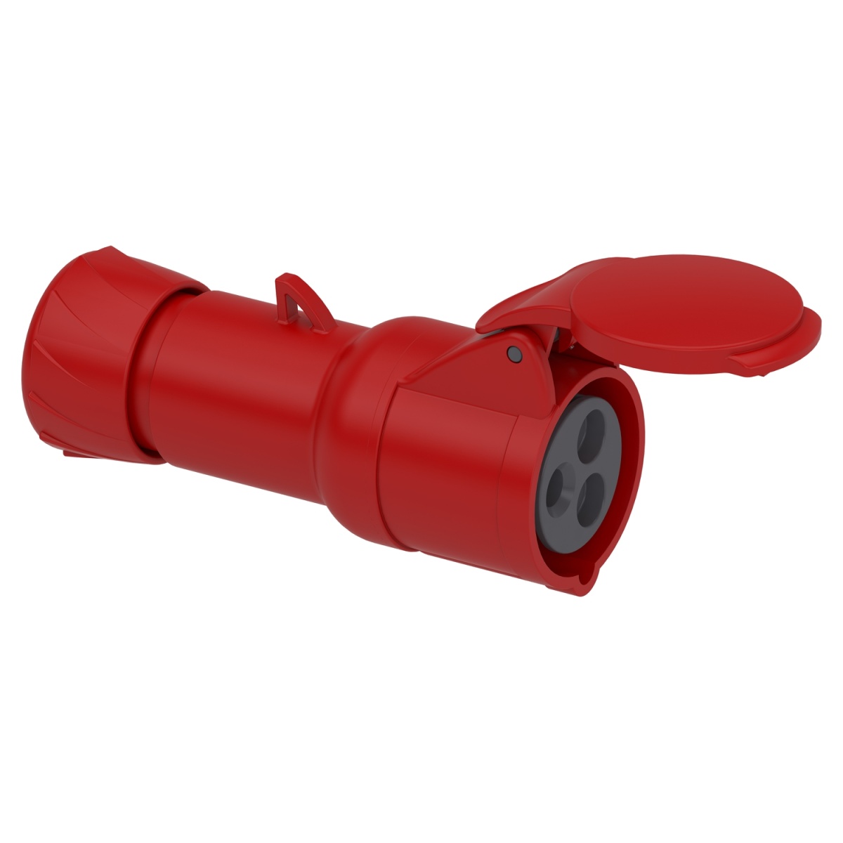 Tomada PratiKa - reta - 16 A - 2P  E - 380...415 V CA - IP44