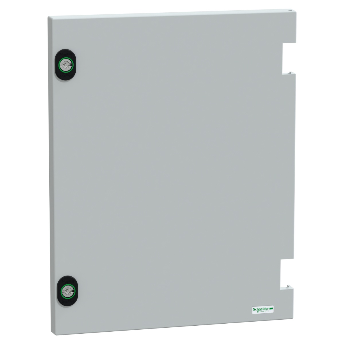 Porta opaca para armarios PanelSet PLM43G Medidas 430x330x200 com fecho incluido.