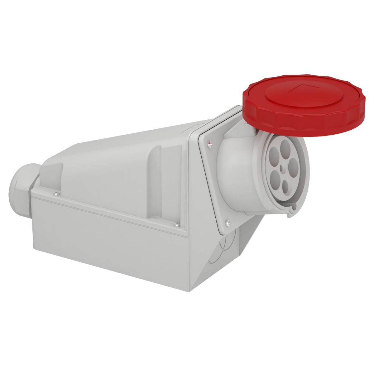 PratiKa industrial socket - 125 A - 3P  N  E - 380...415 V AC - IP67