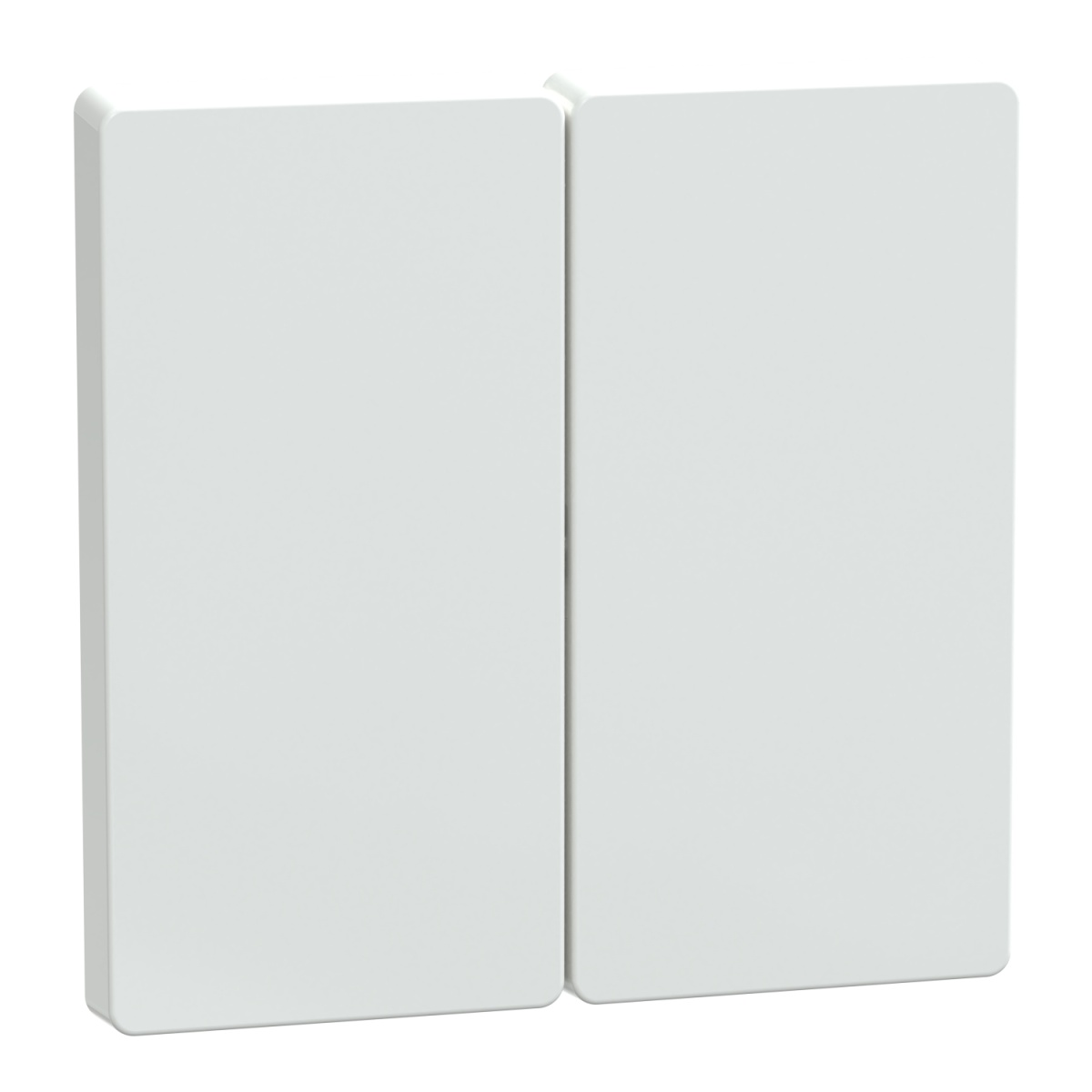 Tecla, D-Life, 2 elementos, branco