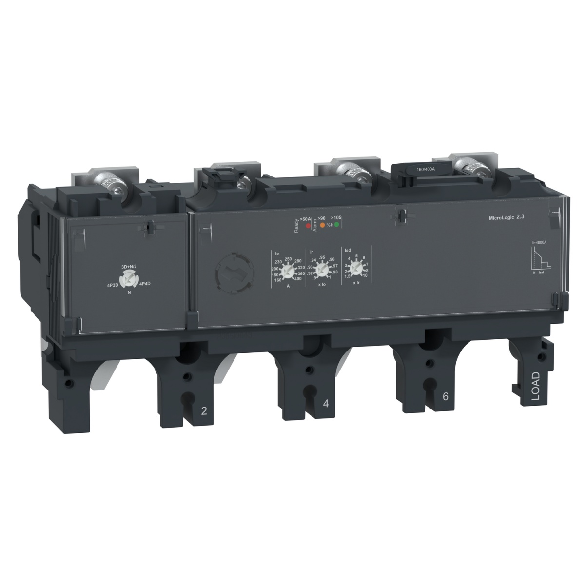 ComPacT DISPARADOR NSX630 CA 4P4D 630A 2,3