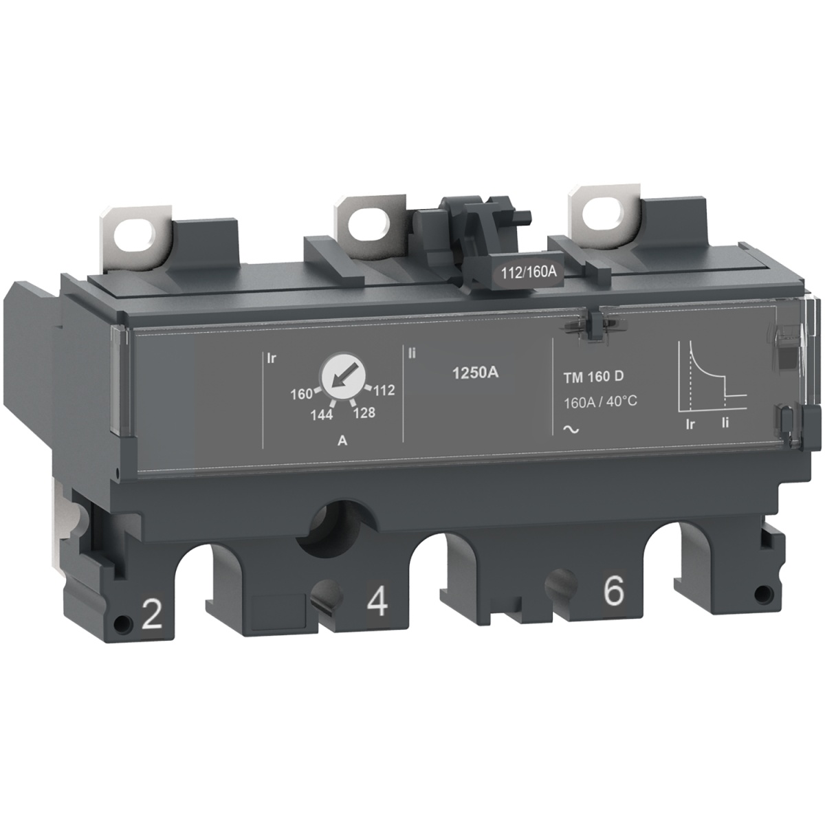 ComPacT DISPARADOR NSX160 CA 3P3D 125A TMD