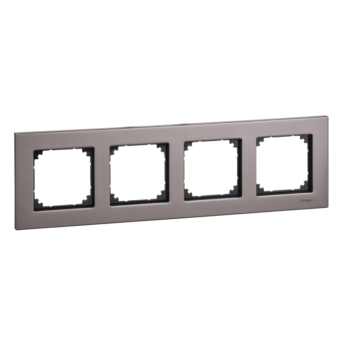 M-Elegance - Quadro 4 elementos - Metal cinzento