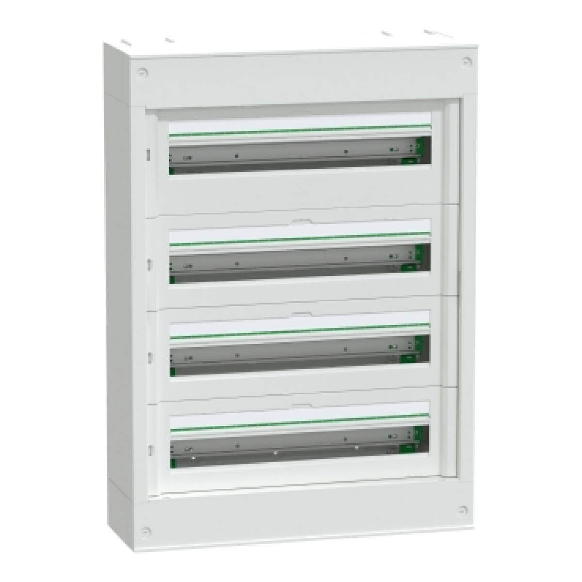 Quadro PrismaSeT S, 24 módulos 4 Filas, saliente