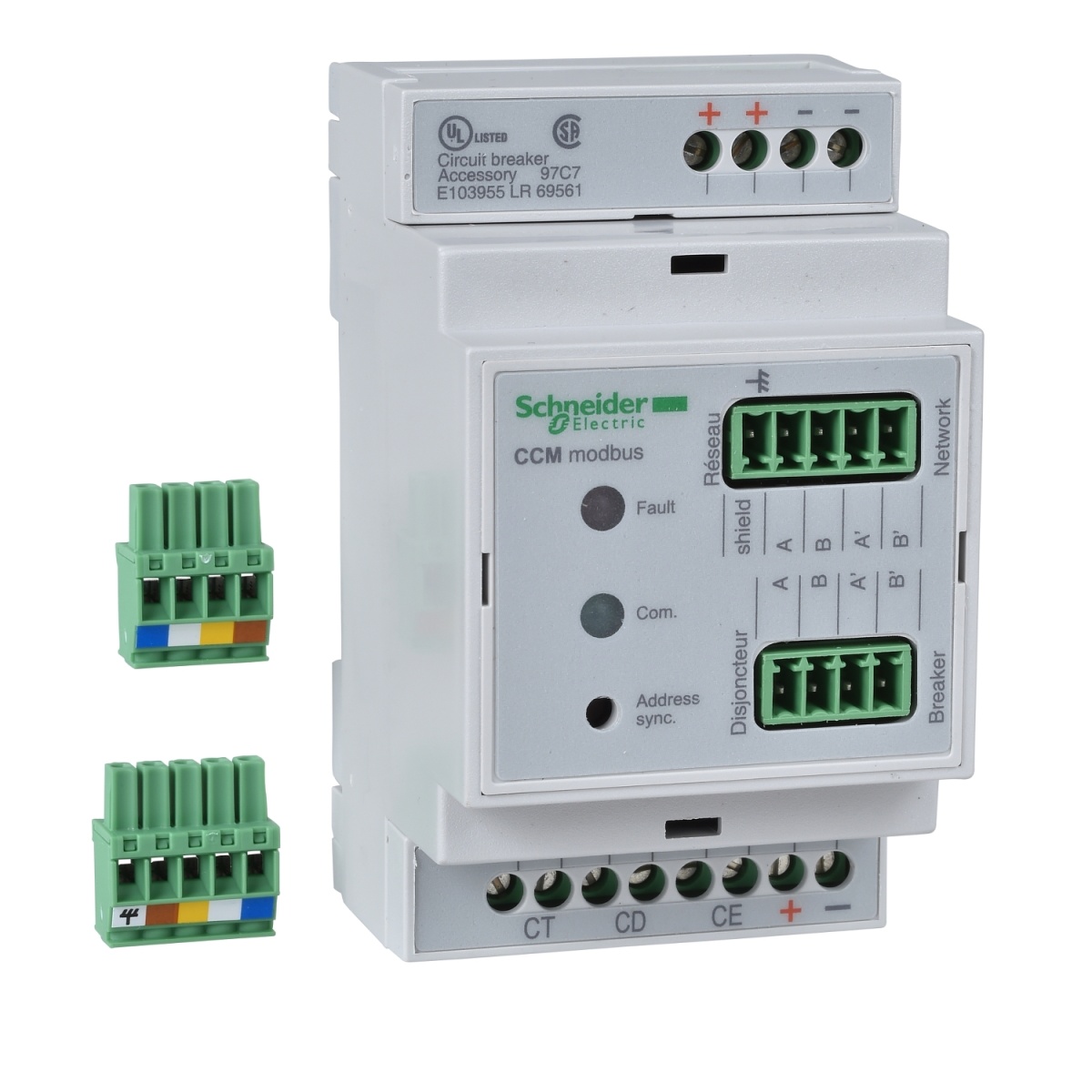 módulo com Modbus chassis