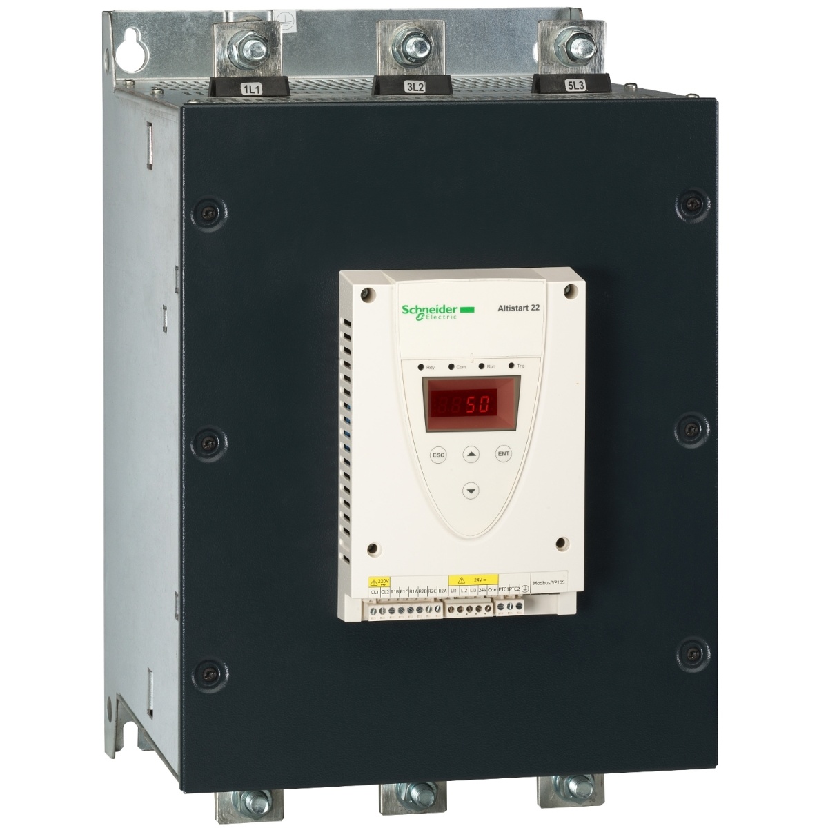 Arrancador suave -ATS22-controlo 220V-potência 230V132kW400...440V250kW