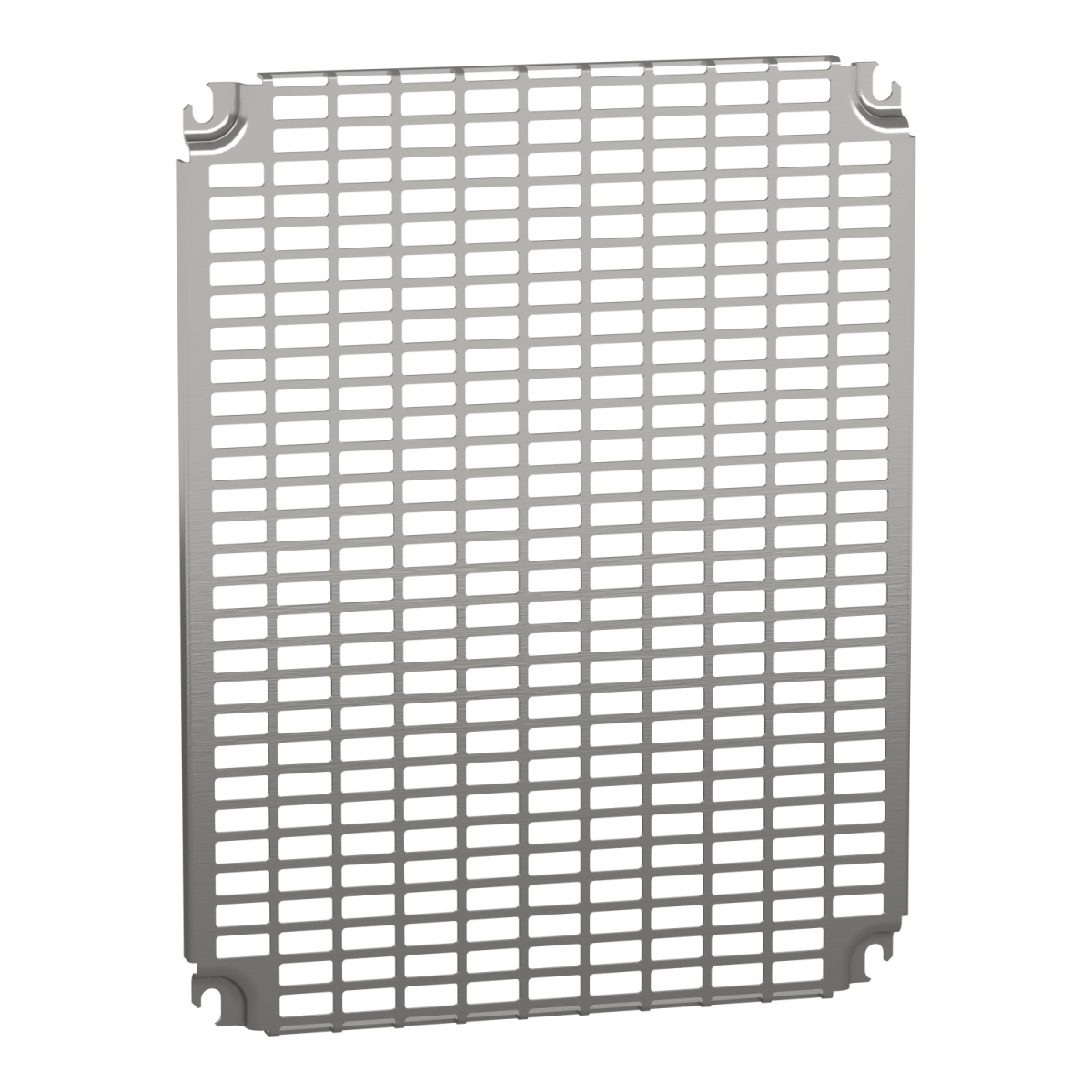Monobloc perforated plates H500xW400mm with universal perforations 11x26mm