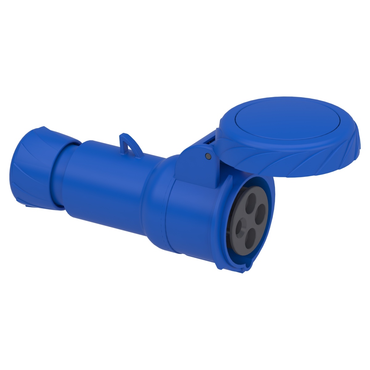 Tomada PratiKa - reta - 16 A - 3P  E - 200...250 V CA - IP67