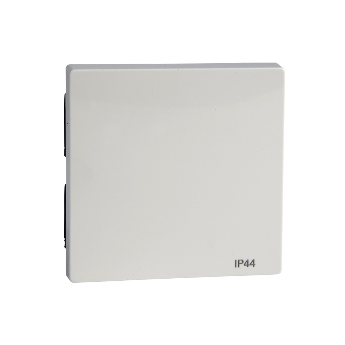 M-Elegance - Tecla simples - IP44 - Branco brilhante