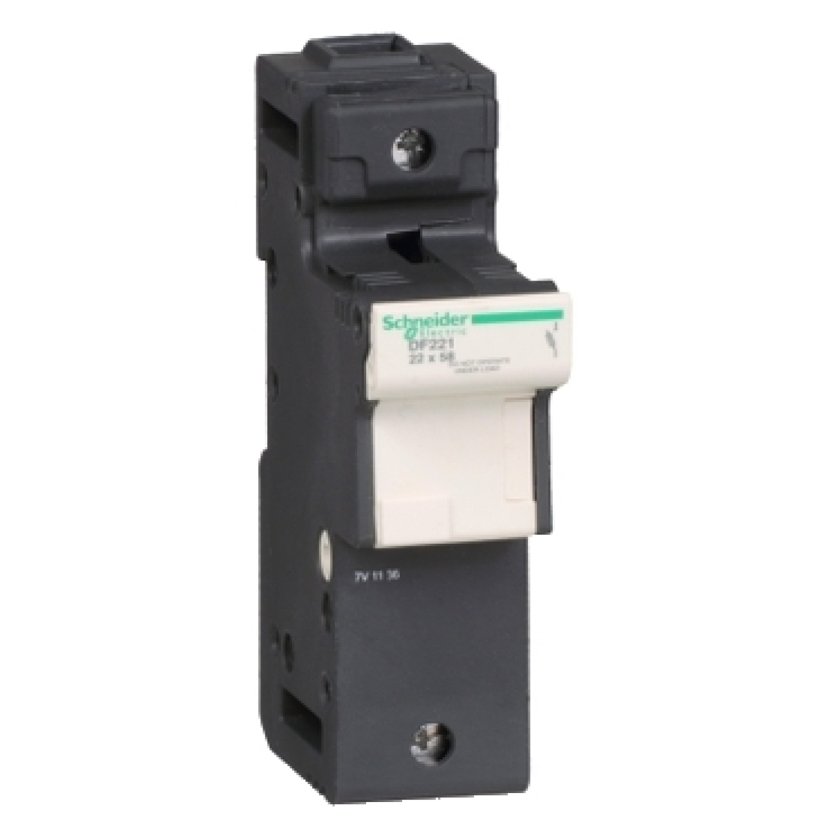 TeSyS porta-fusível 1P 125A - tamanho fusível 22 x 58 mm