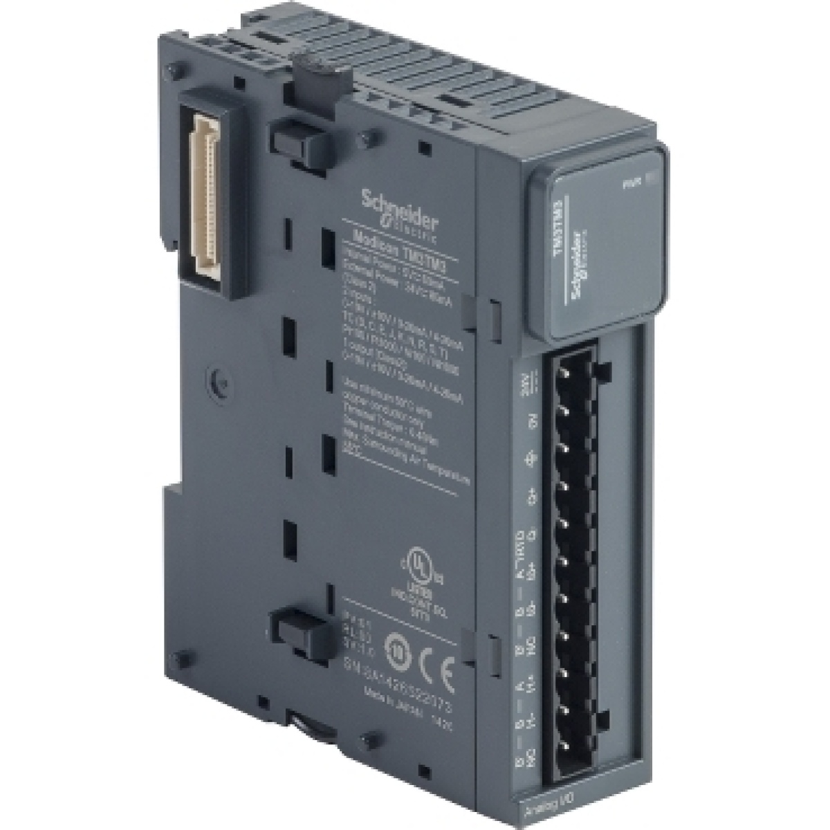 Módulo TM3 - 2 temperatura entradas e 1 saída analog