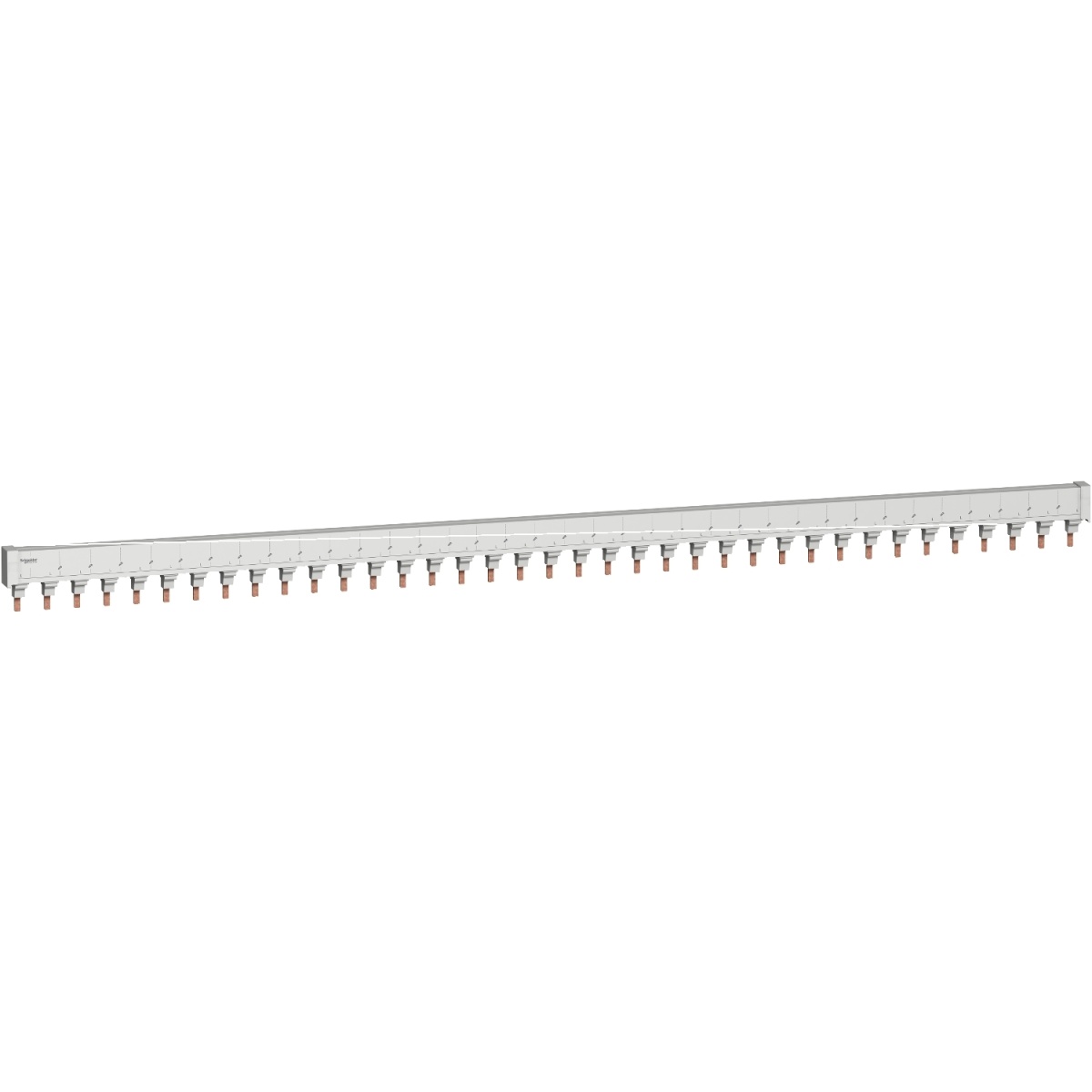 Multi9 - pente de ligação - 1L com Aux - passo 18 mm - 37 módulos - 80A