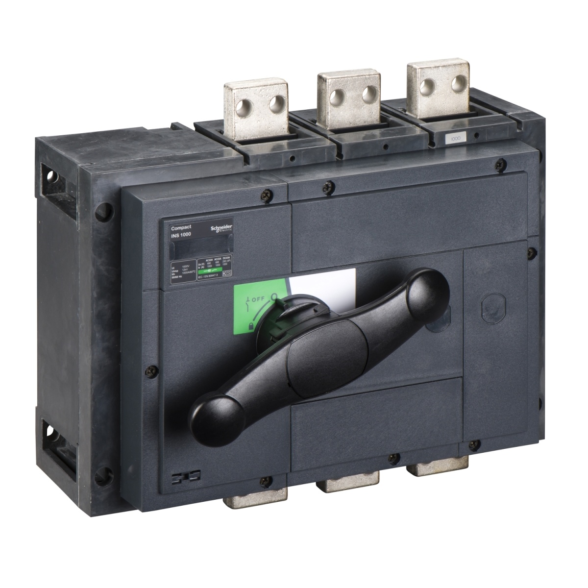 interruptor seccionador Interpact INS1000 - 1000 A - 3 pólos