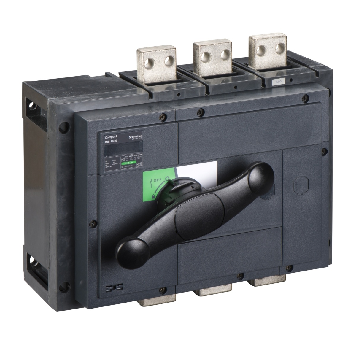interruptor seccionador Interpact INS1600 - 1600 A - 3 pólos