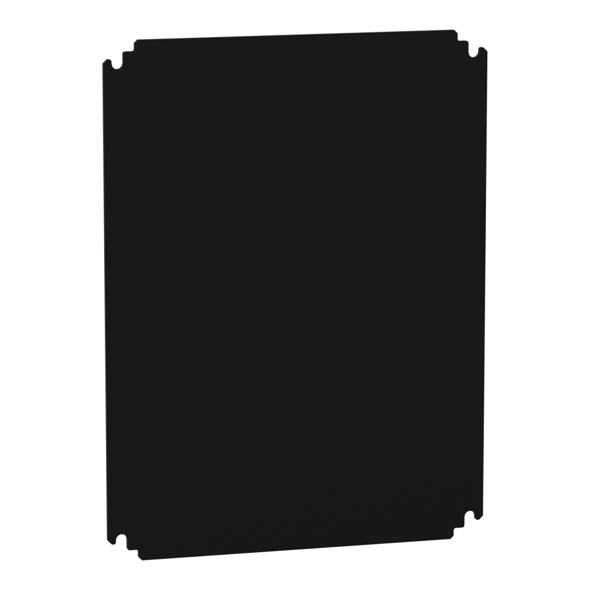 Insulating mounting plate for enclosure H500xW400mm made of bakelite
