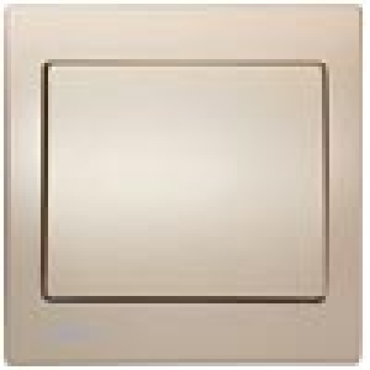 IRIS Rocker switch with transparent window sand gold