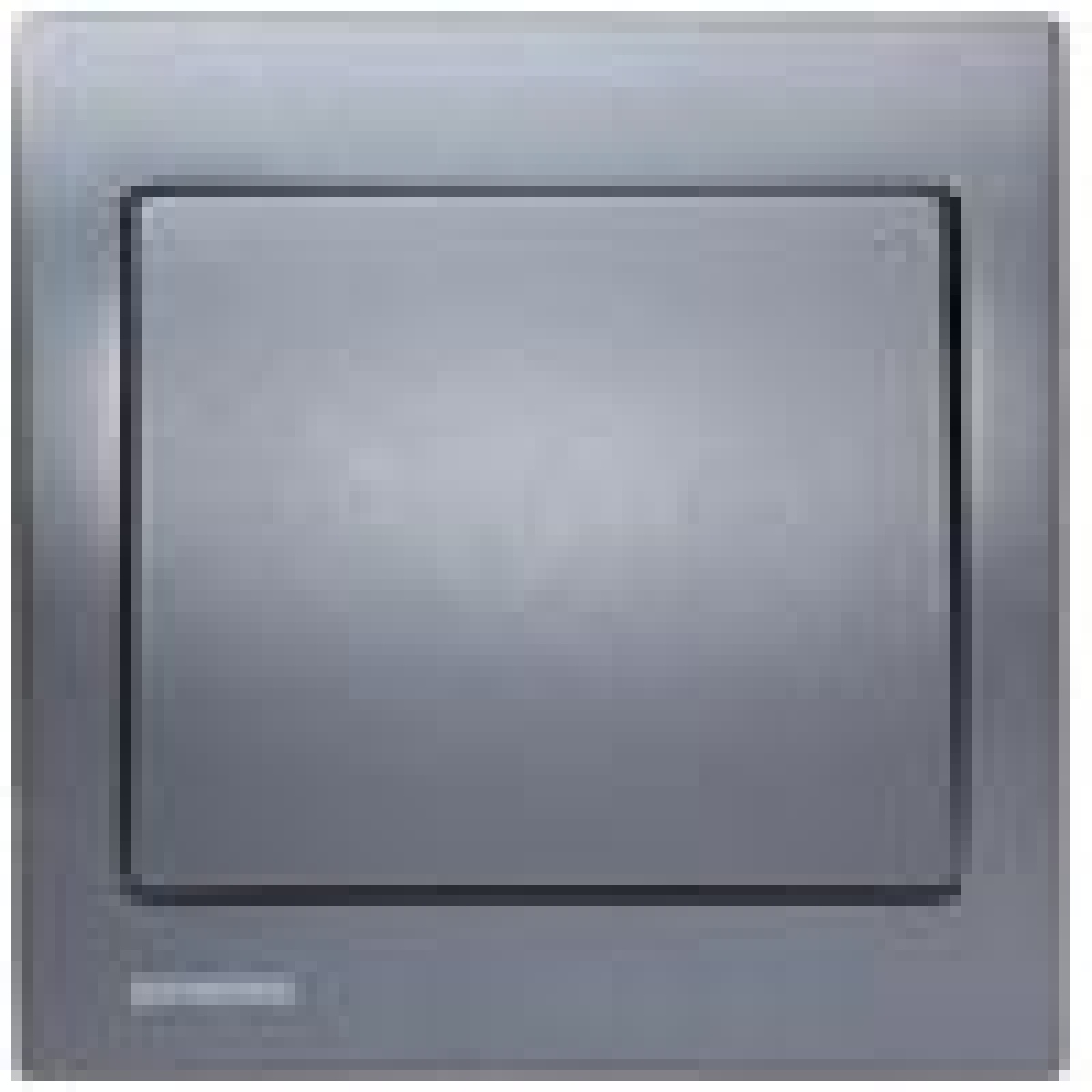 IRIS Rocker switch with symbol light slate gray