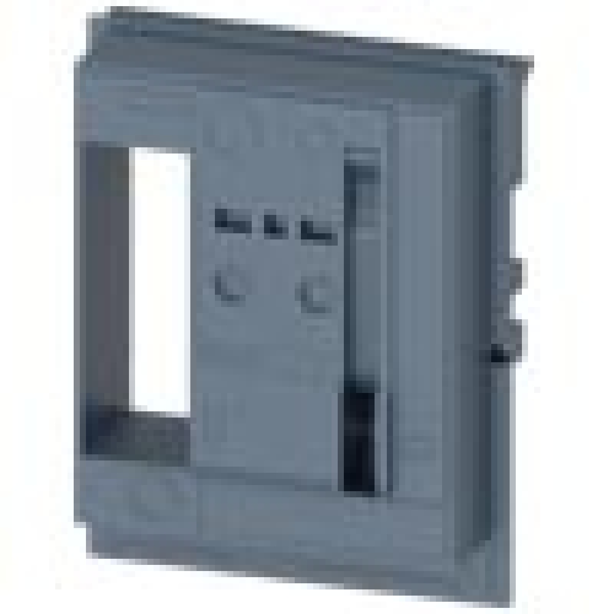 Front cover with all labels, pictograms and labels