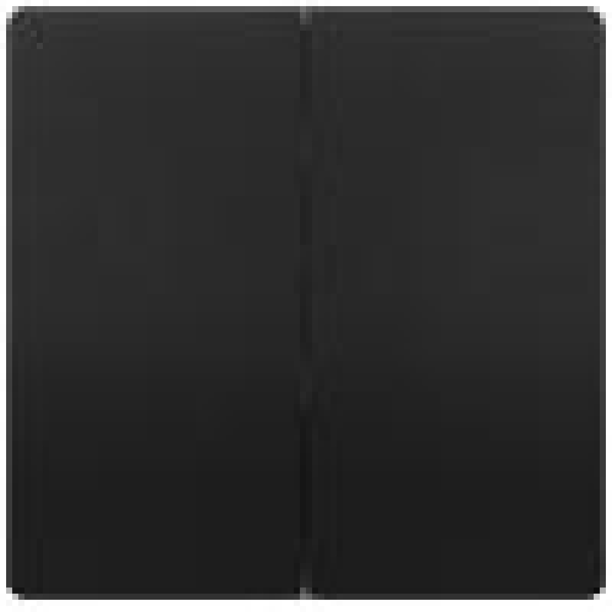 DELTA style rocker double neutral for two-circuit switch, anthracite