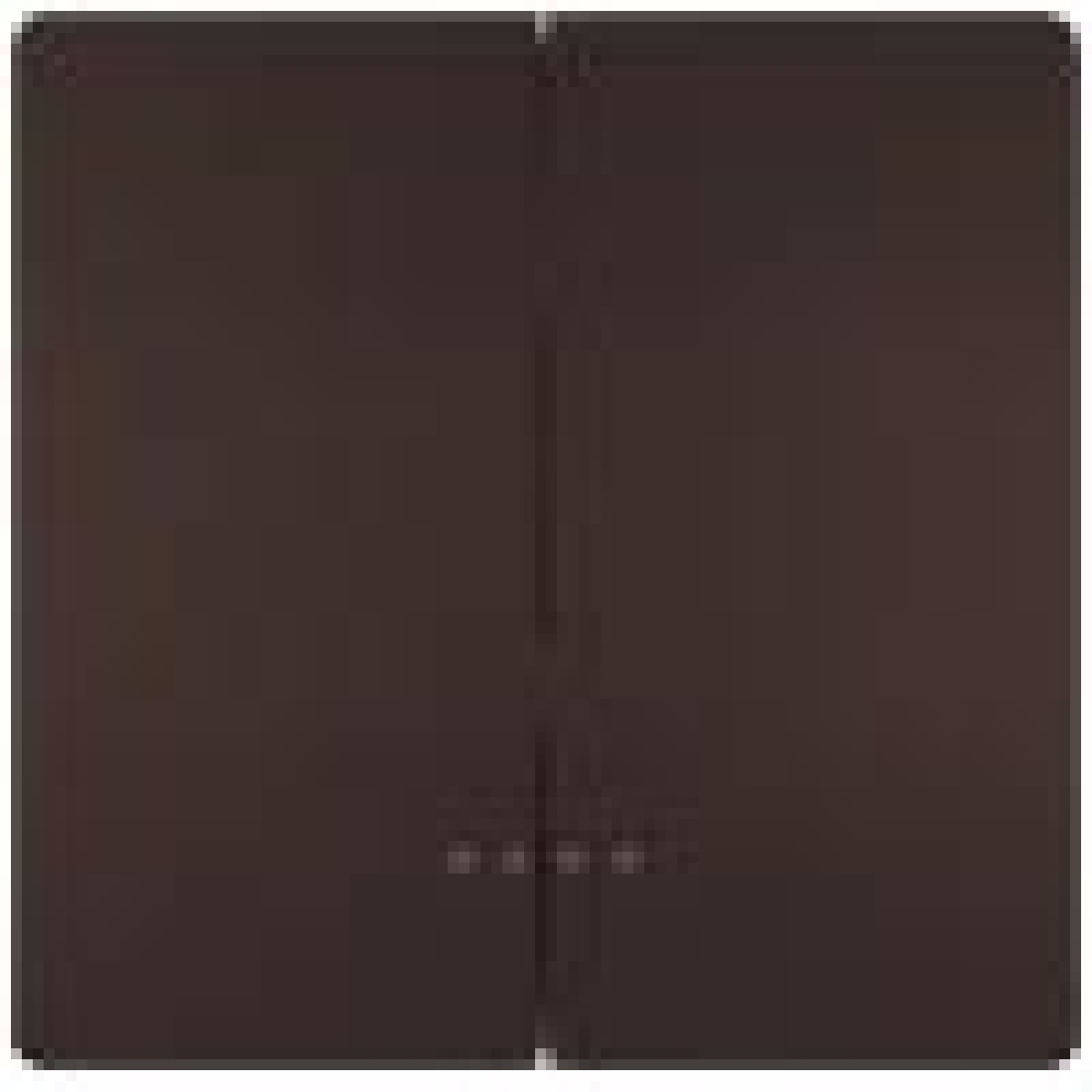 DELTA style rocker double with window for two-circuit switch, chocolate