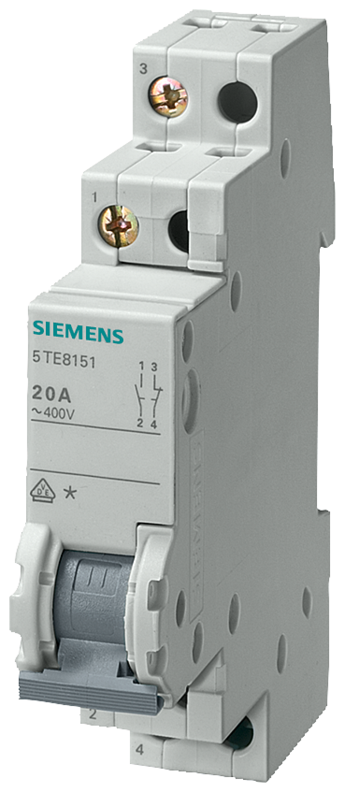 Two-way switch 20 A 3 NO 1 NC