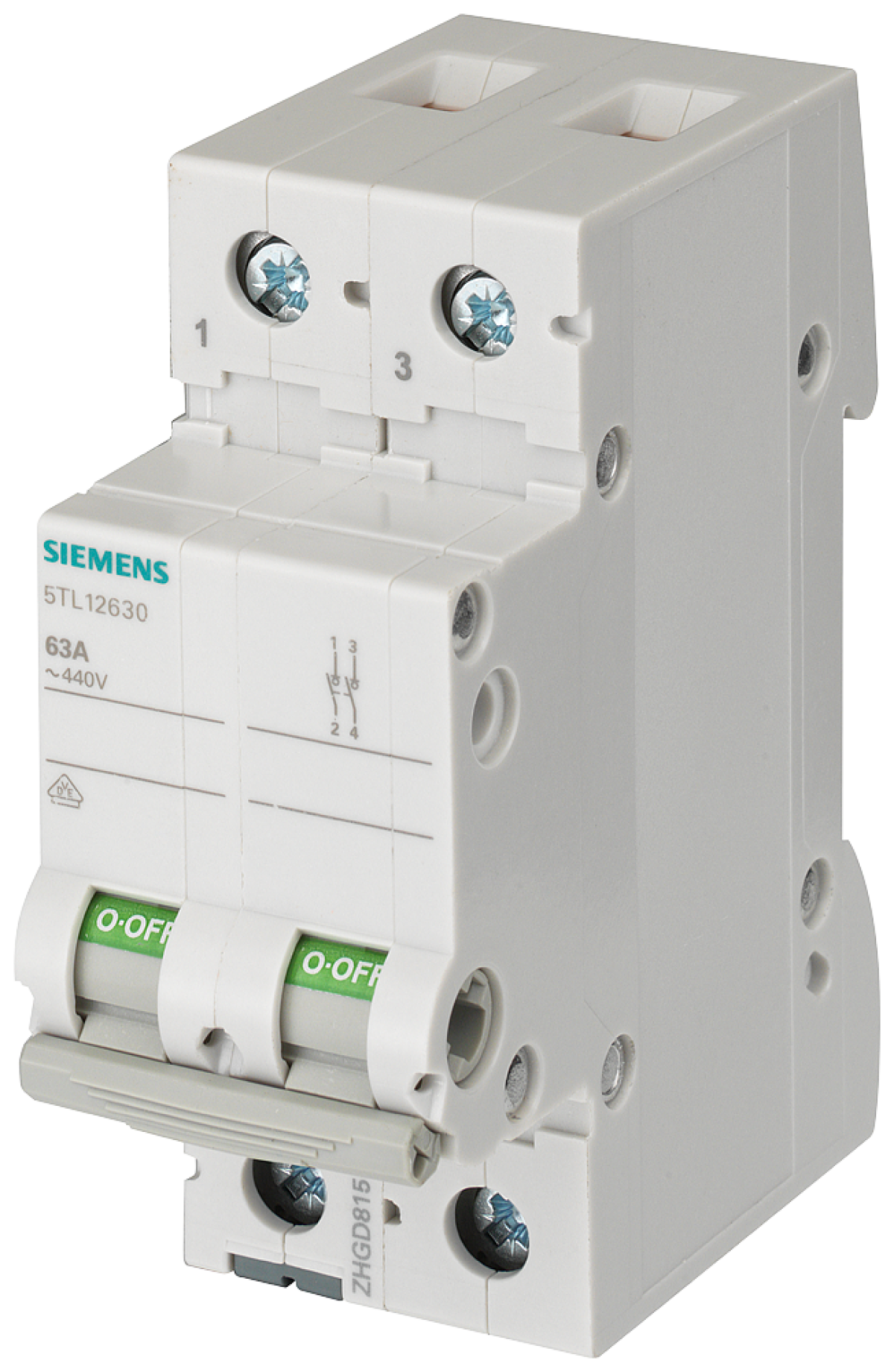 OFF switch 100 A 2-pole