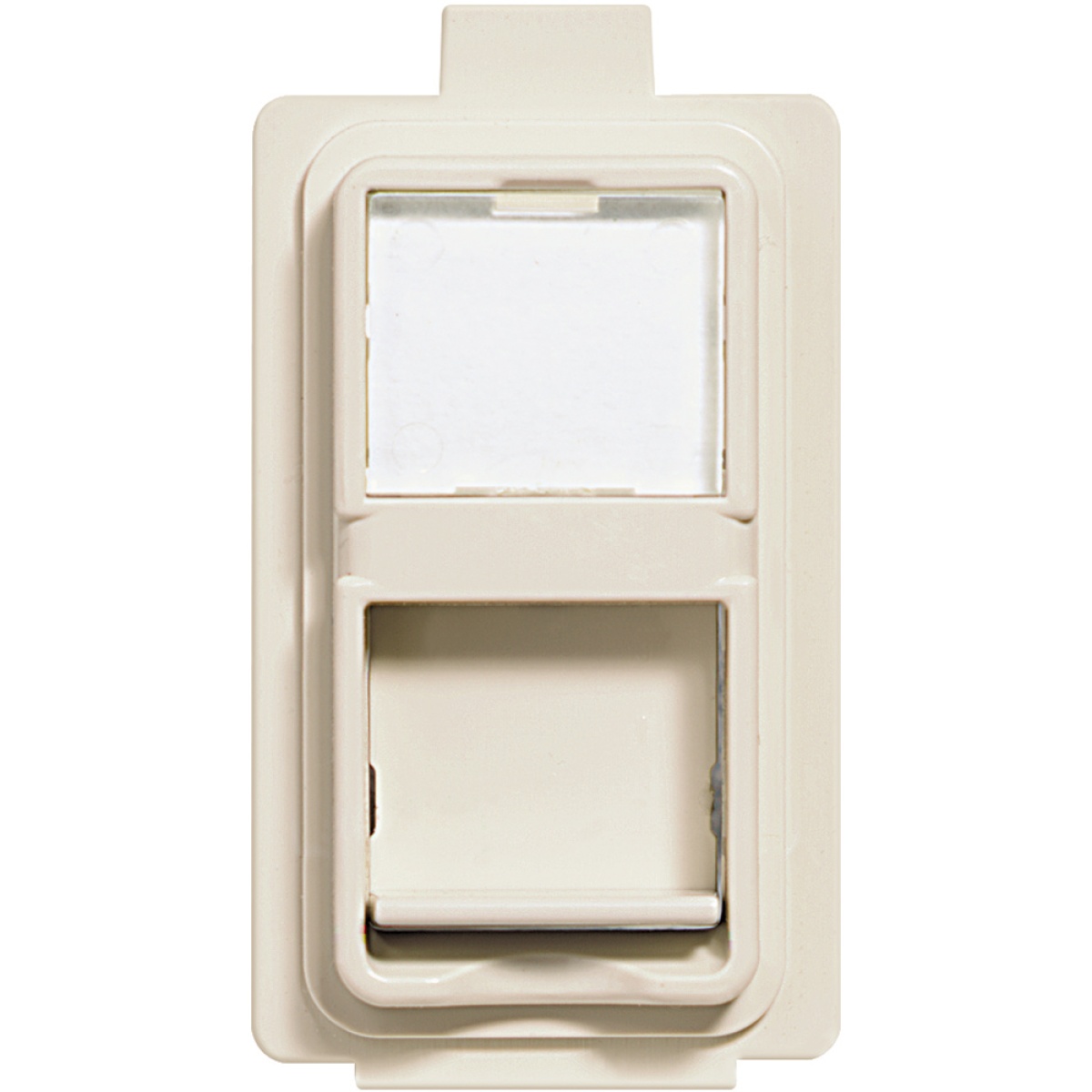 Tomada Mágica RJ45 - Cat.6 - UTP - 1 módulo - Branco